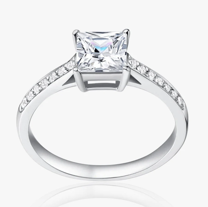 The Penelope Princess Cut Ring