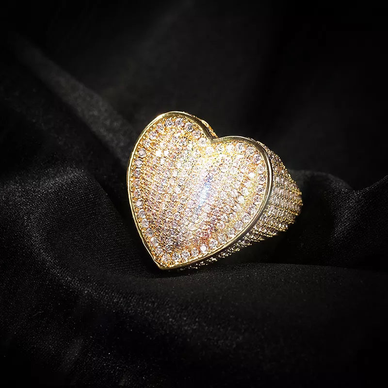 Heart Shaped Diamond Ring