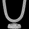 18MM VVS Diamond Baguette Cuban Link