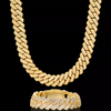 18MM VVS Diamond Baguette Cuban Link