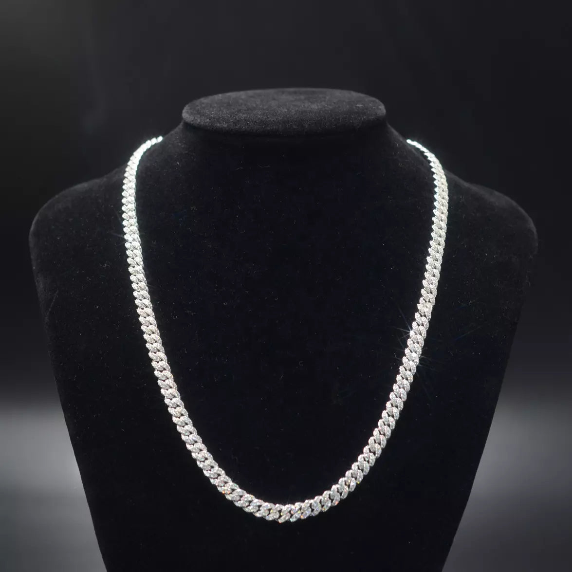 6MM/8MM Diamond Cuban Bracelet/Chain