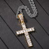 Baguette Diamond Cross Pendant