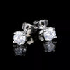 Simple One Stone Diamond Stud