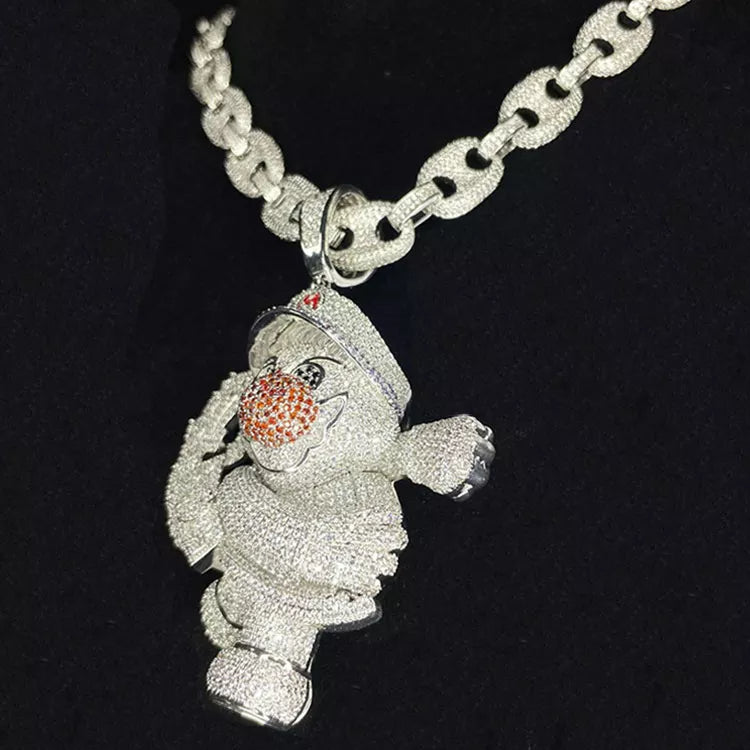 Mario Diamond Pendant