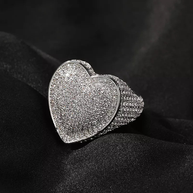 Heart Shaped Diamond Ring