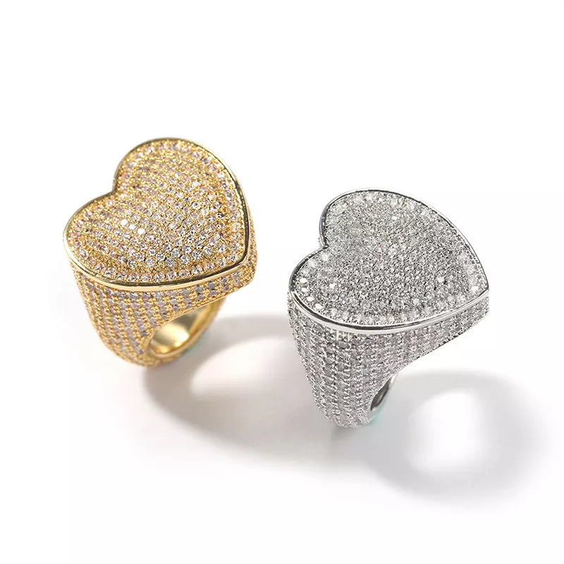 Heart Shaped Diamond Ring