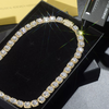 10MM Square Diamond Tennis Bracelet/Chain