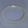 18k Plated Diamond Cuban Link Bracelet/Chain