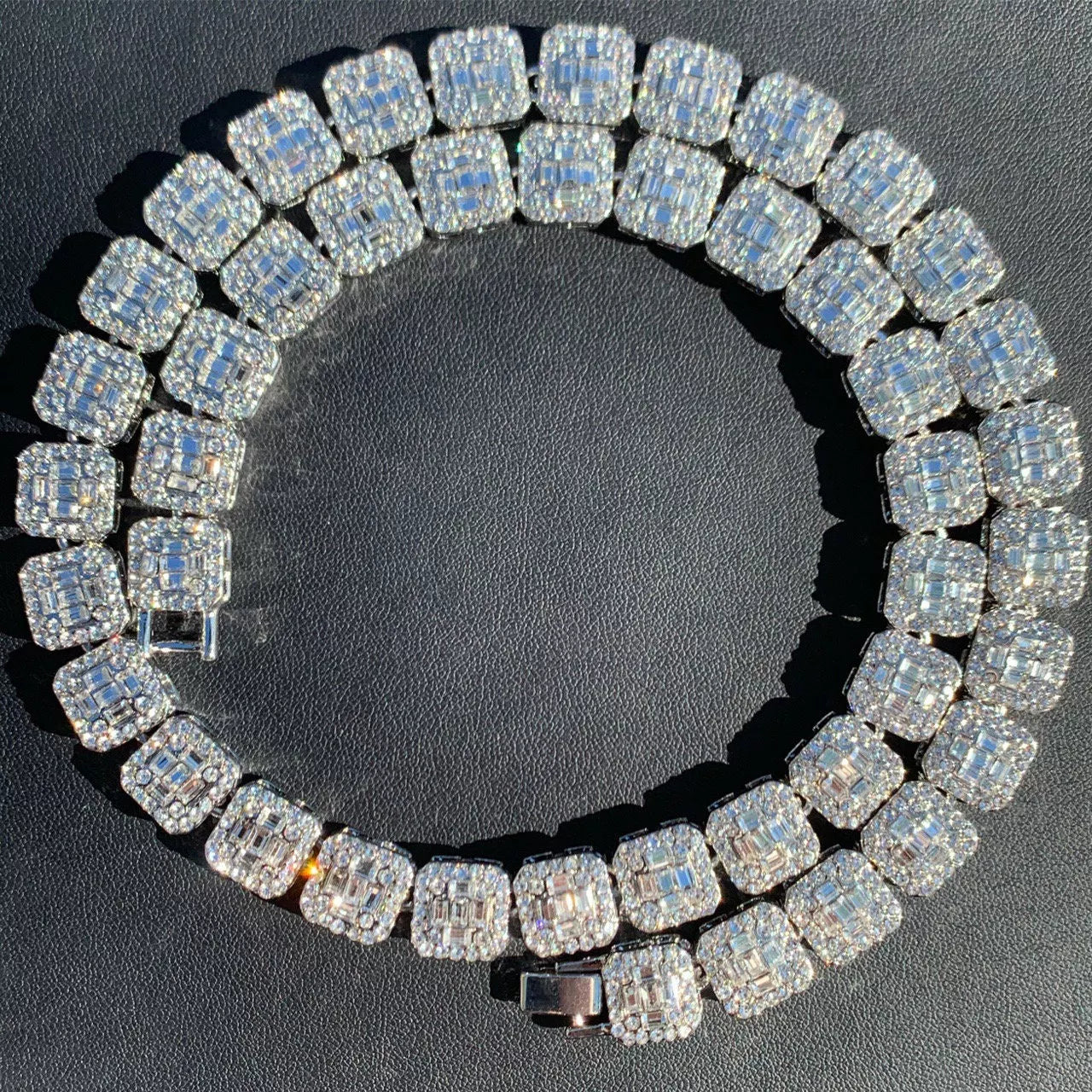 10MM Diamond Baguette Tennis