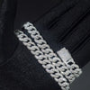 12MM Diamond Cuban Link Bracelet/Chain