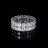 Double Row Diamond Ring