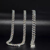 6MM/8MM Diamond Cuban Bracelet/Chain